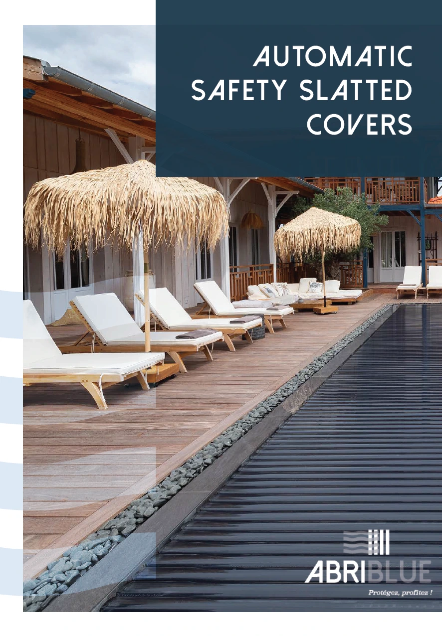 Abriblue full range catalog for pool slatted safety covers